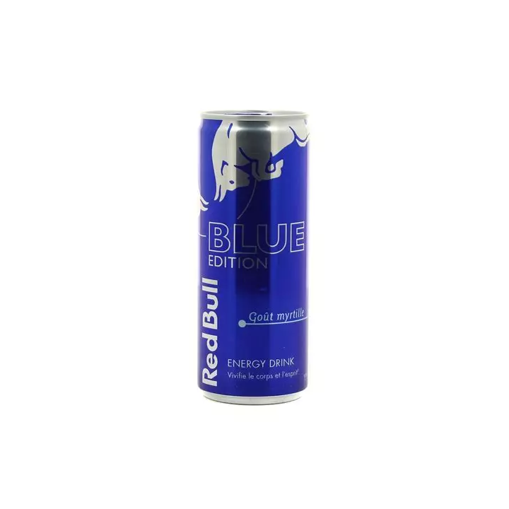 Canette redbull myrtille
