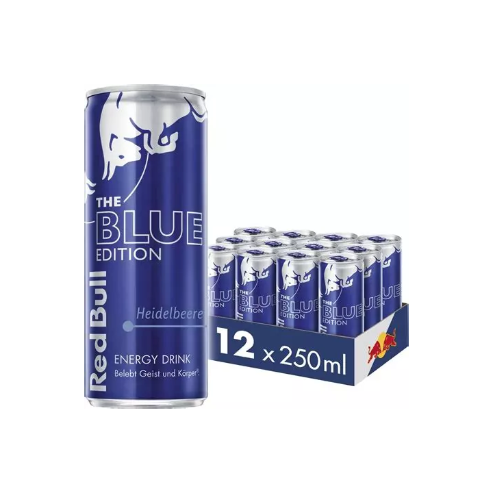 Pack canette redbull myrtille